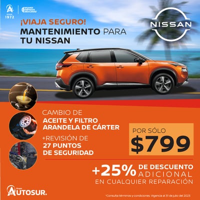  Promociones de Servicio y Refacciones | Nissan Bonampak | Cancún, Quintana  Roo